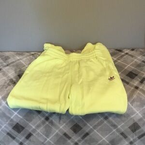 adidas Neon Yellow Track Pants